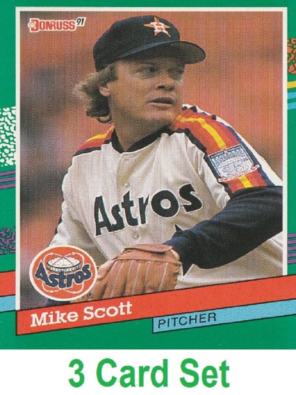 Mike Scott Baseball Card Collection